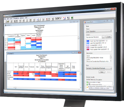 Cross Tabulation Analytics: SuperCROSS